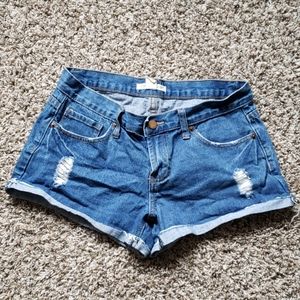 Jean shorts